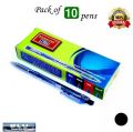 Signature BLU Ball Pen - Multi Color - Blue, Black, Red - ( 10 Pc ) - Ball Point. 