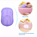 20pcs IN 1 Box Hand Washing Paper Soap Travel Washing Hands Mini Soap Paper Portable Soap Paper Practical Washing Scented Foaming Paper Soap. 