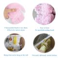 New Max Home Magic Silicone Dish Washing Gloves, Silicon Cleaning Gloves, Silicon Hand Gloves for Kitchen Dishwashing and Pet Grooming, Great for Washing Dish, Car, Bathroom. 