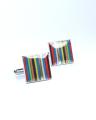 High Quality Multicolour Cufflinks for Men - CU-0154 by Ifsha Mart. 
