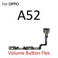 Power ON OFF Mute Switch Control Key Volume Button Flex Cable Parts For OPPO A54 A53s A53 Global A52 A74. 