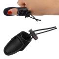 Leather Finger Guard Longbow Recurve Bow Thumb Protective Gear Outdoor Accessories. 
