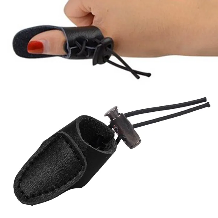 Leather%20Finger%20Guard%20Longbow%20Recurve%20Bow%20Thumb%20Protective%20Gear%20Outdoor%20Accessories%20-%20Image%202