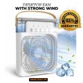Large Size Mini Mist Cooling Portable Air Conditioner Fan Household Hydrocooling Water mist Cooler Portable Air Adjustment For Office 3 Speed Fan & Mist. 