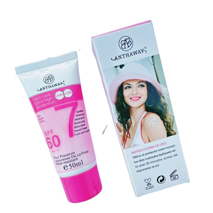 AnthaWay%20Sun%20Protection%20Sunblock%20Cream%20spf60%20(50ml)%20%20%7C%20Summer%20Sun%20Screen%7C%20Protector%20From%20Sun%20Light%7C%20Sun%20Block%20Lotion%7C%20-%20Image%202