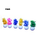 Pack of 6,7,8 (Select Quantity Before Order) Plant Artificial Perfect for Home Decor Office Desk, Coffee Table, Shower, Kitchen or Wedding Decoration. 