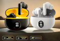 M04 True Wireless TWS Earbuds With LED Display - HiFi Stereo Sound Bluetooth 5.3 Earphones Active Noise Cancelling. 