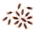 10Pcs/Pake Rubber Cockroach Funny Toy Special Lifelike Model. 