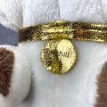 Churchill Dog Soft Toy 8.5 inch Plush Brown/White. 