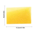 10Pcs Beeswax Sheets Candle Making Craft DIY Kits Honey Candles Maker Full Bees Wax Honeycomb Beekeeping Foundation Sheets New. 