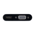 DisplayPort to VGA/HDMI Cable Adapter, All-in-One, DP 1.2, DP to VGA/HDMI, 4K X 2K HDMI. 