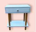Side Table , Folding Side Table , Drawer Table With Antique Style Shelf. 