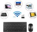 KM901 Keyboard Mouse Combo 2.4G78 Keys Mini Keyboard and Mouse Set Portable Office Combo Mini Black Wireless Keyboard And Mouse Combo Set For Notebook Laptop Mac Desktop PC Computer Smart TV PS4 - MAC, Windows 10 /8.1 /8 /7 /XP /Vista, Linux. 