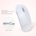 6W LED UV Nail Dryer Curing Lamp Light Portable for Gel Based Polishes Manicure/Pedicure 2 Timing Setting 45s/60s. 
