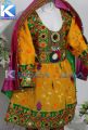 Kochyana Special Traditional Frock For kids - kids dresses - girls dresses Yellow Color. 