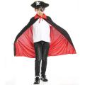 PIRATE COSTUME SET FOR KIDS INCLUDING HAT, EYE PATCH AND CAPE FOR 3 TO 4 YEARS OF SIZE.. 