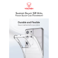YOUKSH Samsung Galaxy S21 Ultra- Soft Shock Proof Transparent Jelly Back Cover - Transparent Case.. 