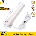 29dBi 4G LTE High Gain WiFi Antenna Mobile Phone Signal Booster Long Range Cellular Network Amplifier TS9 CRC9 SMA for Router. 