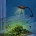 Mini Aquarium Light Clip Multipurpose 4W Fish Tank Light Fish Tank Plant Lamp for Small Fish Tank. 
