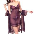 New Random Fashion Design For 3 Piece Nighty IN Sleeping Dress For Comfortable In Party Club Material In Net Fabric Nighty For Penty Important Quality Multicolour In All Size In We Can Send Any Colour. 