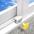 Window Safety Lock Restrictor Child Protection Sliding Stopper Window Wedge Limiter Door Lock. 