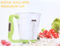 Digital Scale Measuring Cups Cups with LCD Display Kitchen Food Volume Weight Measuring Tool. 