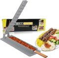 Kebab Maker, Manual Kabab Mold, Outdoor BBQ Kofta Kababs Maker Tool, Turkish Kabab, Easy to Use for Barbecue.. 