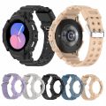 For Samsung Galaxy Watch5 40mm Armor Silicone Watch Band + Protective Case. 