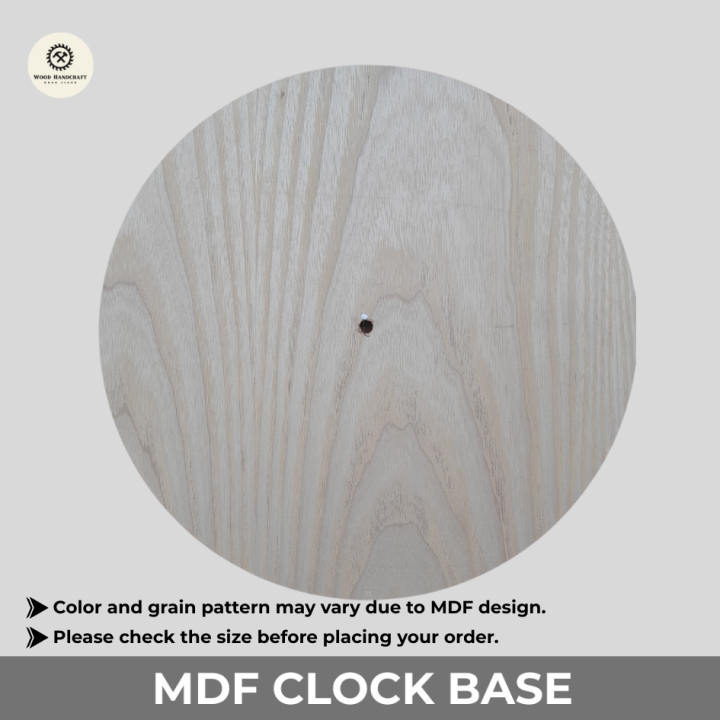 MDF Clock Base | Perfect for Resin Art and DIY Artwork | MDF clock Base ...