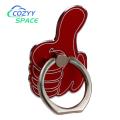 Cell Phone Ring Holder Reusable Portable Thumb Shape Desktop Phone Stand. 