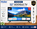 Haier H32K85FX 32 Inch Google TV Smart LED HD Ready | Bezel Less | Google Assistant | Chromecast Built-in | Dolby Audio | Netflix YouTube | WiFi Bluetooth | Official Warranty. 