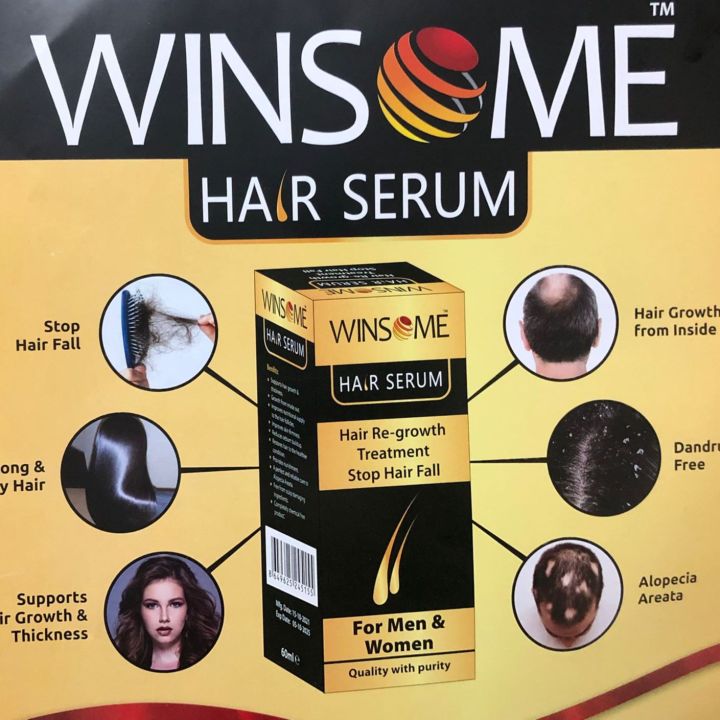 Winsome Best Hair Serum Hair Re Growth Treatment Serum For Men & Women