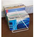Best Quality Latest File Holder Desk Organizer Triangle Wire 9 Section Desktop Iron Book Stand Magazine Holder For Office Home Decoration. 