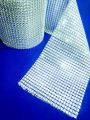Silver Gold 36 / 72 Inches Cuttable Plastic Hollow Mesh Lace – Flexible DIY Craft Trim for Decorations & Projects. 