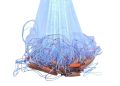Ready-Made Soil Sinker Fishing Net – 50MD – 50/100 Feet – 2.5" & 3" Mesh. 