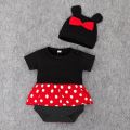 MICKEY MOUSE BABY COTTON ROMPER. 