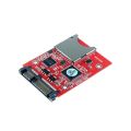 SD To SATA Hard Disk Adapter Card Support SD Card To Sata Interface. 