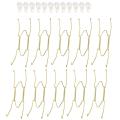 10 Pack Plate Hangers, 6 Inch Wall Plate Hangers and 10 Pack Wall Hooks, Compatible 5 To 7 Inch Decorative Plates, Antique China, Antique Plates and Art. 