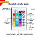 RGB Led Strip Lights For Home Decorations Waterproof (Per Set : 16 Feet) Adjustable Brightness + Speed / High Quality. 