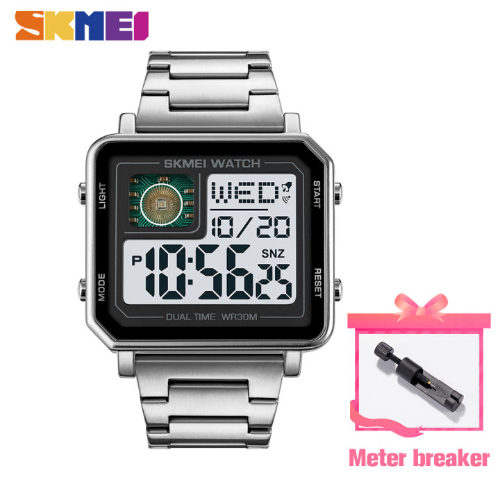 SKMEI Men Electronic Watch Waterproof Multifunction Wristwatch Fashion Business Style For Men 2033