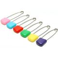 Baby Safety Pin Diapers Pin Cloth Pin Stainless Steel -  6 Pcs Pack. 