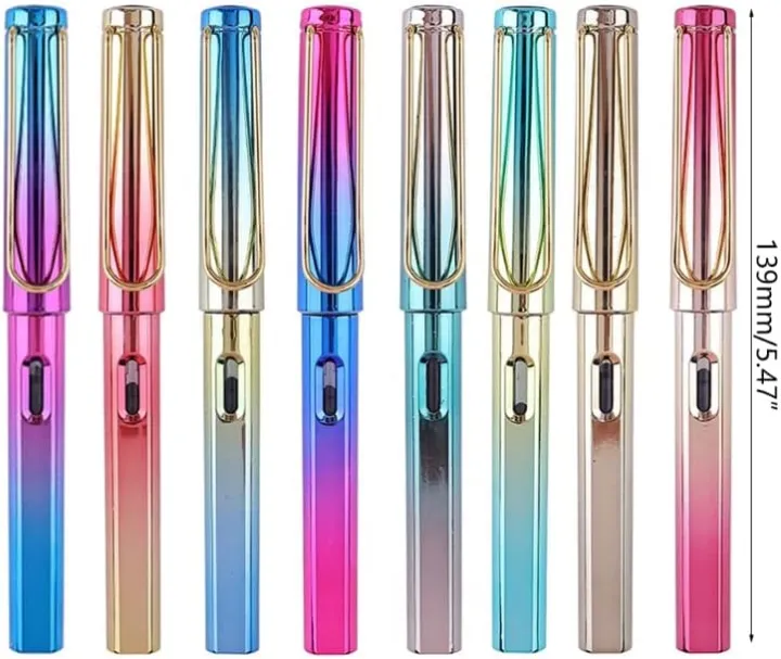 Refillable%20Fountain%20Pen%20Fountain%20Pen%20Gradient%20Color%20Pen%20Body%20Piston-Filled%20-%20Image%207