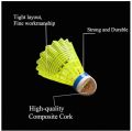 Badminton Nylon Shuttle, TM Sports Shuttlecocks, Badminton Feathers 6 Tubes, Training Model 100 Shuttle, Indoor Outdoor Badminton Shuttles, Best Nylon 🏸 Badminton Nylon Feathers | Best Shuttle for TM Sports | 6 Tubes | Indoor & Outdoor Training Model 100. 