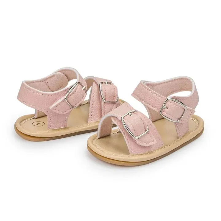 Summer%20Baby%20Sandals%20Boy%20Girl%20Shoes%20Hasp%20Anti-slip%20Soft%20Sole%20Newborns%20Classic%20Sandals%20Crib%20First%20Walkers%20Baby%20Shoes%20-%20Image%203