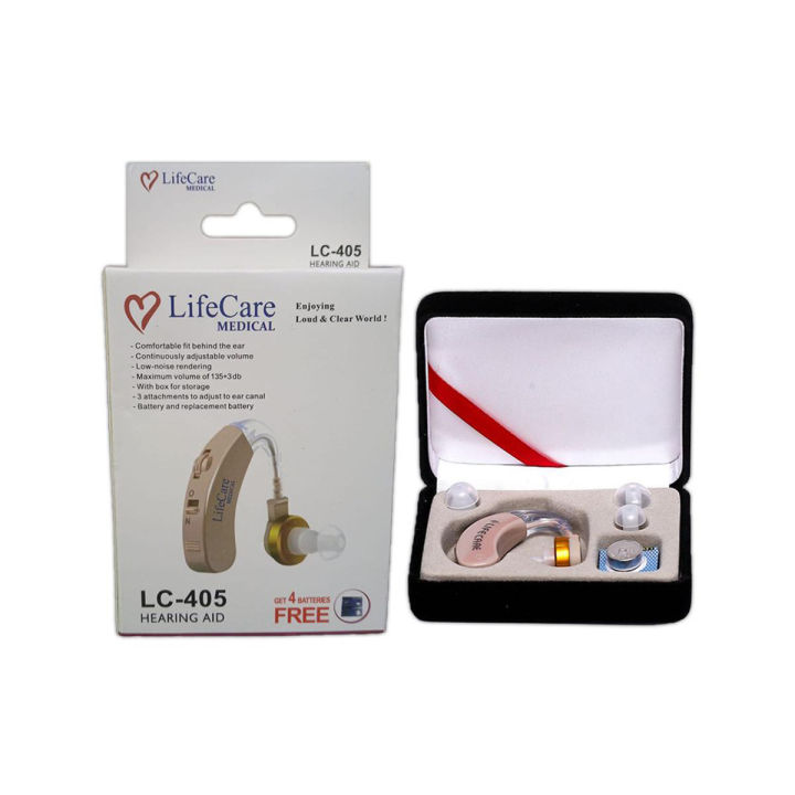 LifeCare Ear Hearing Aid Amplifier Handy Mini Hearing Aid Best Digital Hearing Aid Sound Voice Amplifier Sound Amplification Device Ear Hearing Aids Clear Voice Hearing device Best for Deaf People With Latest Technology