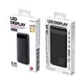 Remax WP-163 2.1A Fast Charging Pocket Friendly Power Bank 20000Mah - 2 Input Type C and Micro and 2 Output USB Port With LED Battery Display. 