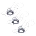3X STAINLESS Steel Wire Rope Cable Rigging Extra, Length:15M Diameter:1.0mm. 