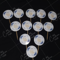 CUSTOMIZED Baat Pakki/Date Fixed Mithai Cupcake Toppers Pack of 10/20, Perfect for Engagement & Wedding Party Celebration ,Baat Pakki & Wedding Party Celebration Toppers. 