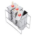 3PCS Household 304 Stainless Steel Round Head Ice Cream Mold Popsicle Mold. 