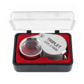 FREE Box Jewelry Diamond Eye Loupe Magnifier Magnifying Glass Triplet Jeweler Loupe Chrome Triplet Jeweler's Loupe 30x-18mm. 